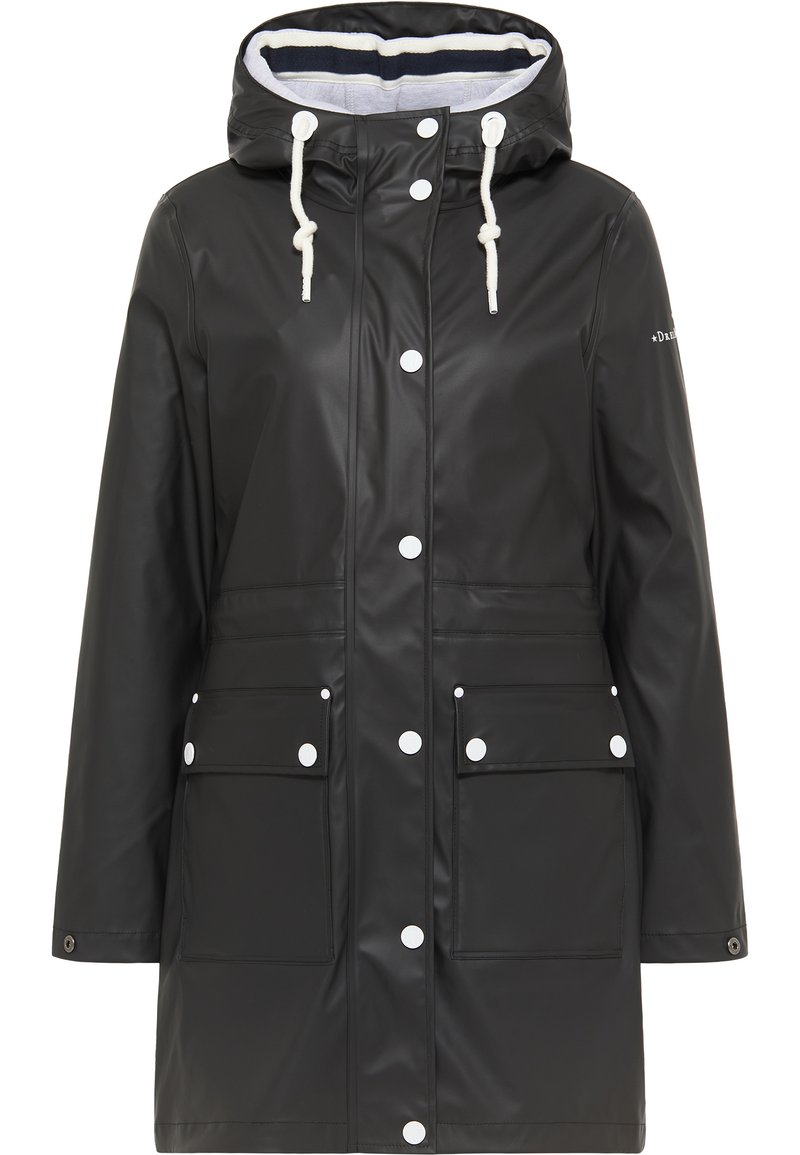 dreimaster Regenjas zwart