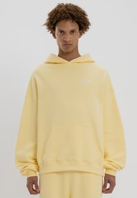 LOW LIGHTS STUDIOS® BASIC LOGO HOODIE - Φούτερ - yellow