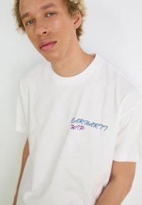 Carhartt WIP GELATO - Camiseta estampada - white