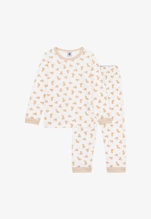 Petit Bateau Komplet pižame - milk/multicoloured