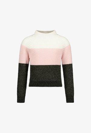Blue Seven, BLUE SEVEN CHENILLE PULLOVER MIT STEHKRAGEN - Maglione - anthrazit