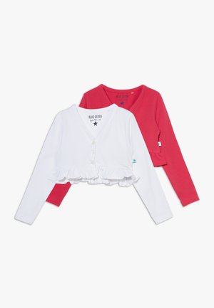 BOLERO 2 PACK - Vest - hockrot/weiß