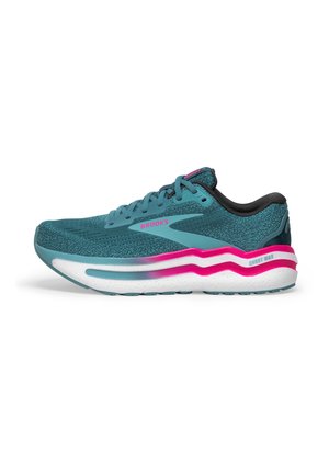 GHOST MAX 2 - Road running shoes - storm blue knockout pink aqua
