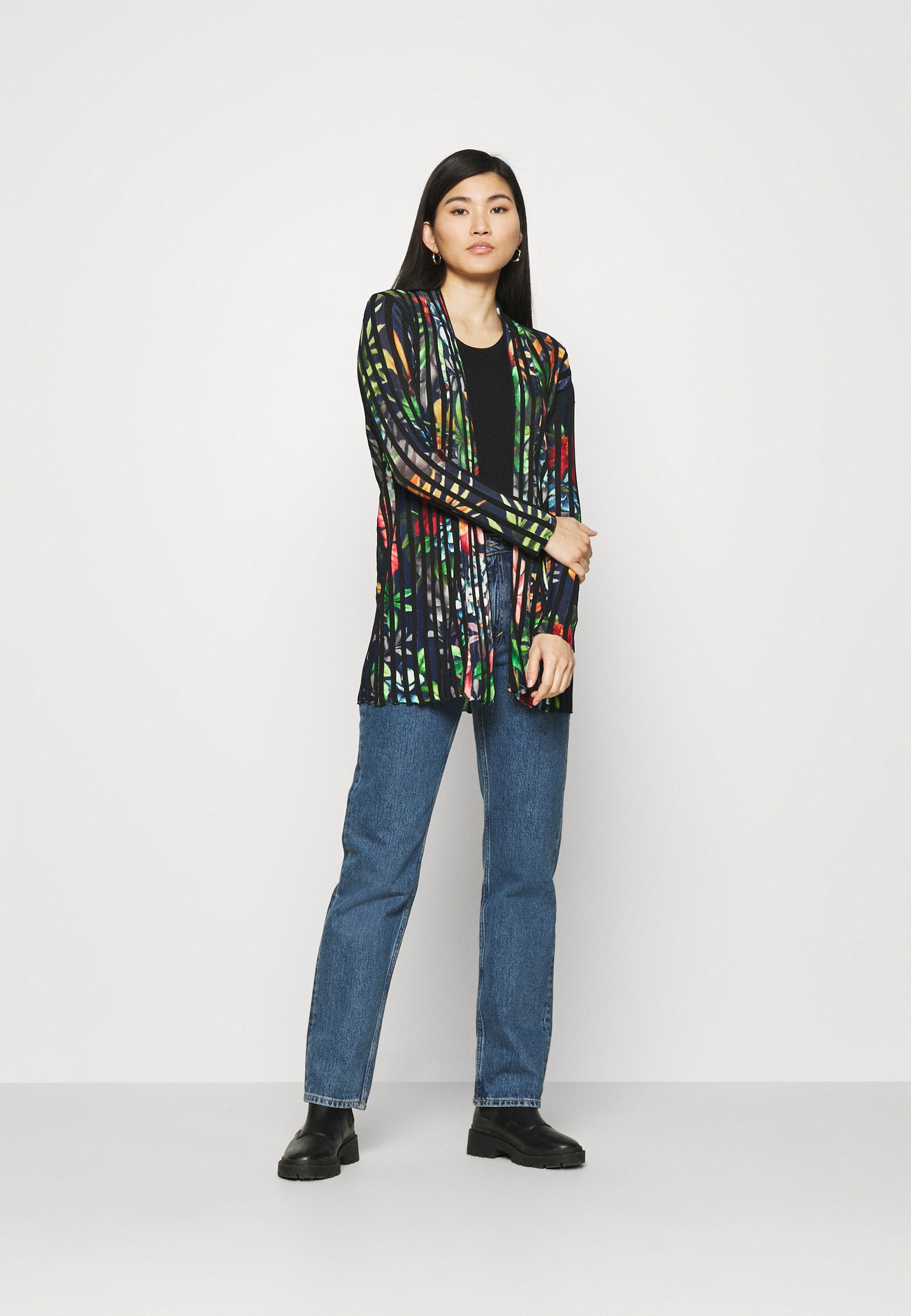 Desigual NAMUR - Cardigan - black/multicolore - Zalando.it