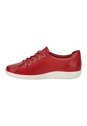 ECCO SOFT 2 0  BEQUEME - Sportlicher Schnürer - chili red