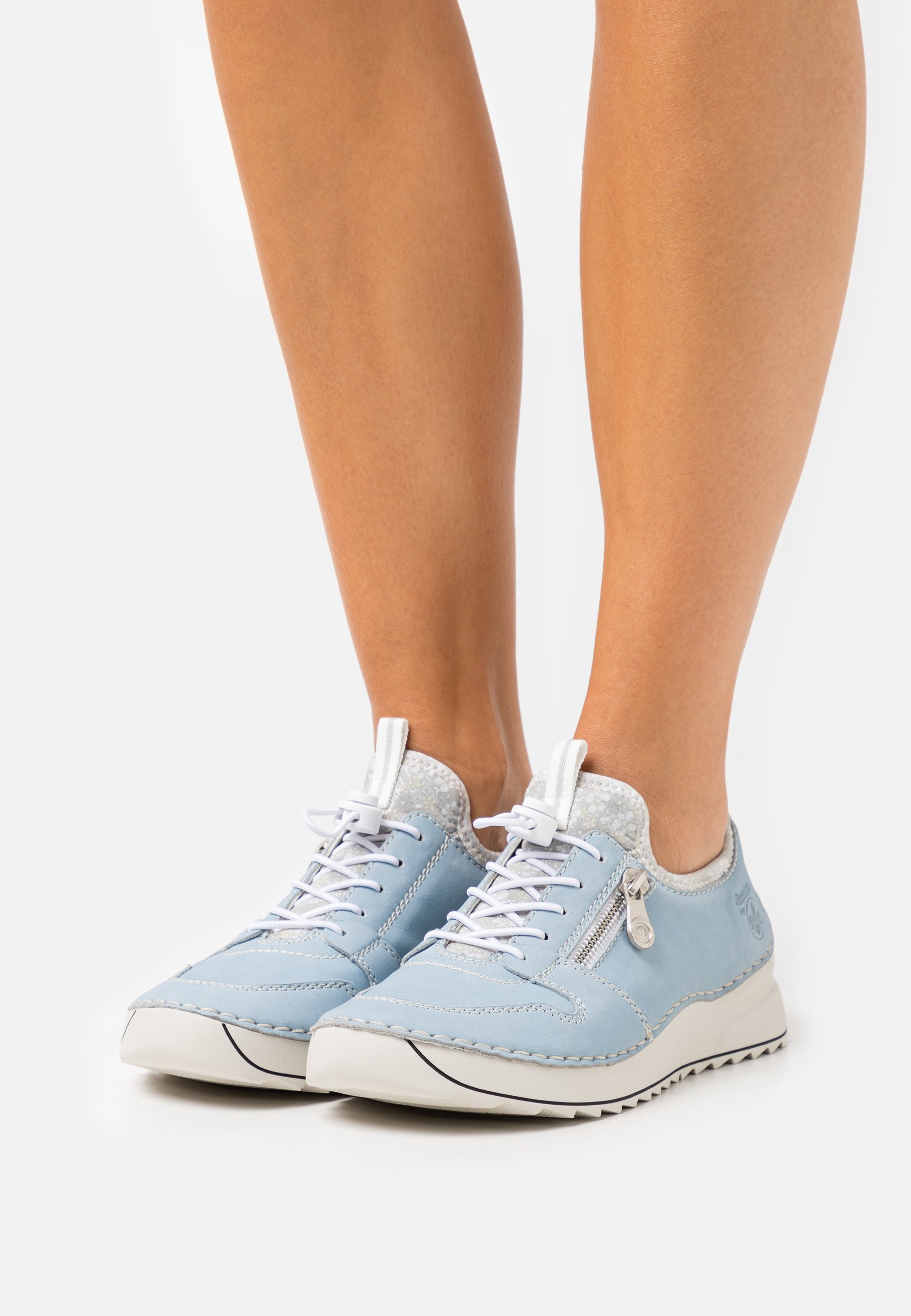 Rieker Sneakers laag - ciel/silverflower/Lichtblauw - Zalando.nl