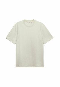 Dobber JEFF STRUCTURE - T-shirt - bas - light beige