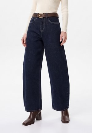 Anna Field by Zalando, BARREL WITH BELT - Vaqueros boyfriend - blue denim
