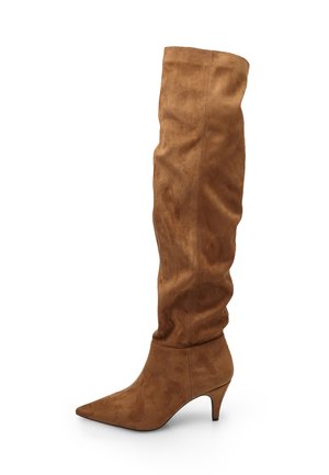 Overknees - tan