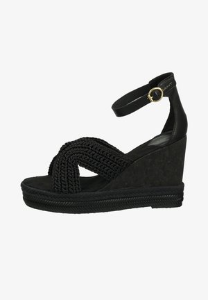 GANT Wedge sandals - black