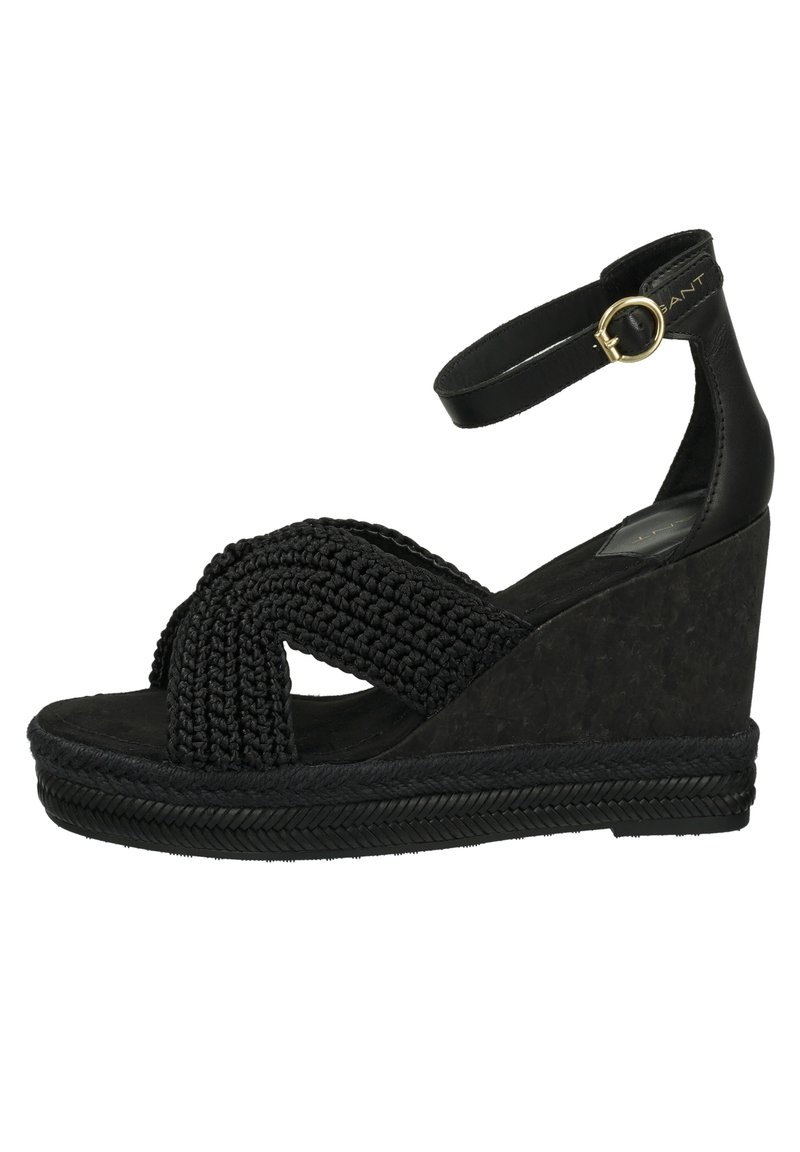GANT Wedge sandals - black