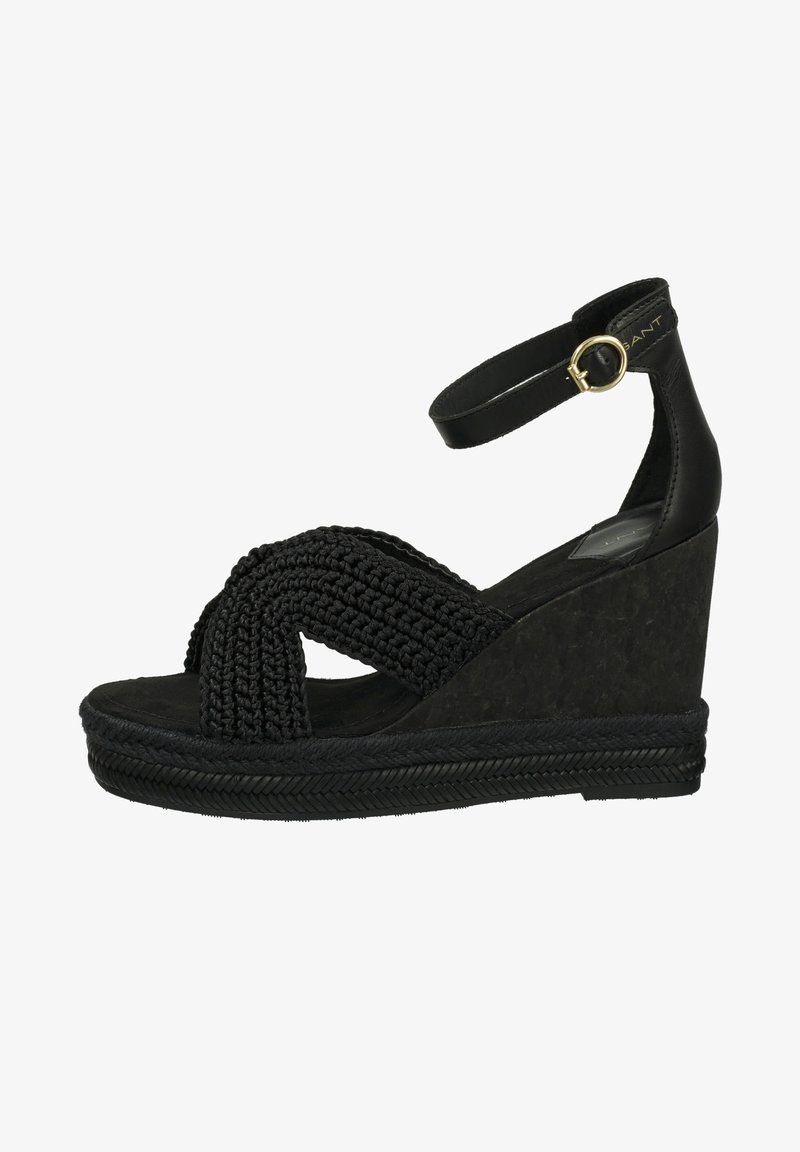 GANT Wedge sandals - black