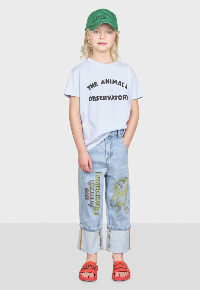 Anteater Kid Long Sleeve T Shirt in Soft Blue by The Animals Observatory