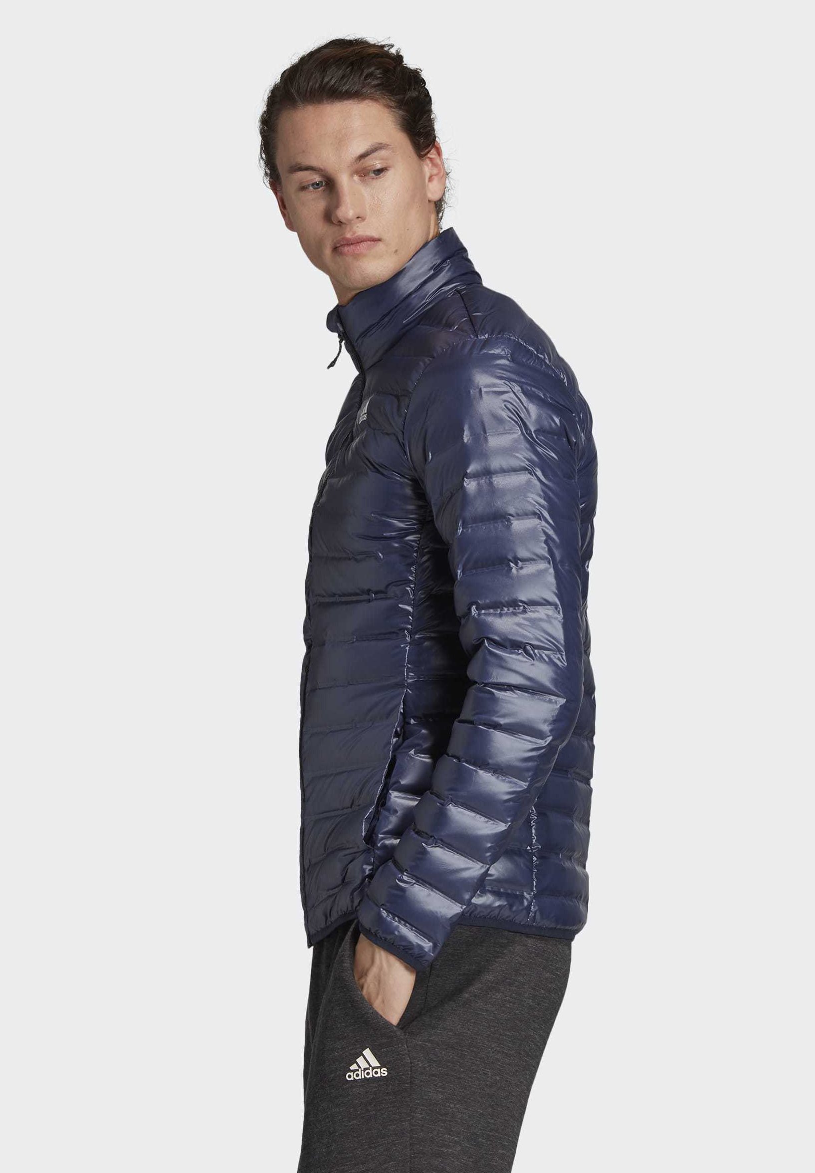 adidas Performance VARILITE DOWN JACKET Dunjacka blue adidas Performance VARILITE DOWN JACKET Dunjacka blue