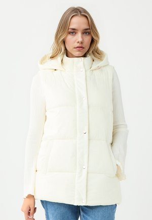 REGULAR FIT - Bodywarmer - ecru