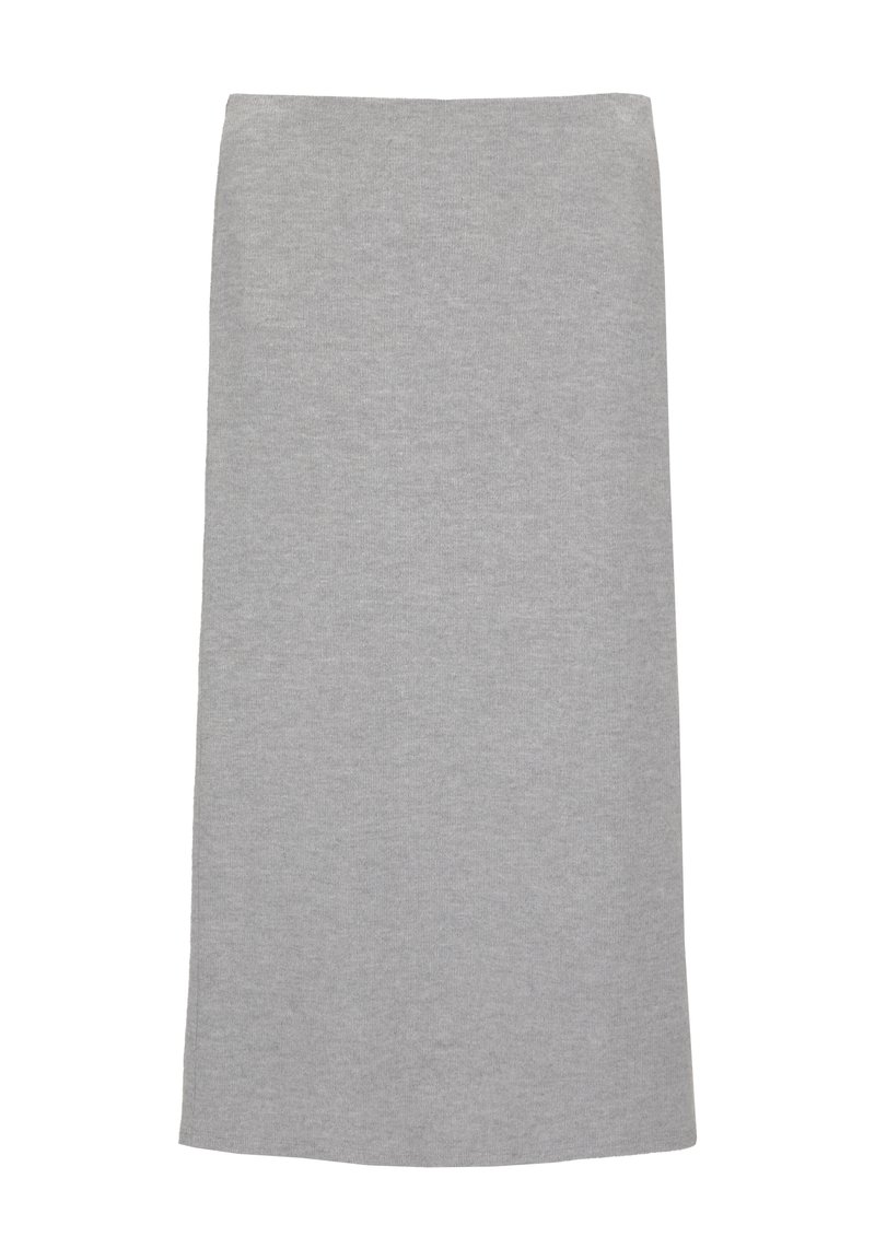 PULL&BEAR A-lijn rok lichtgrijs