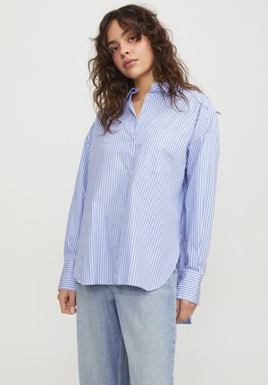 JJXX JXJAMIE LS  POPLIN - Button-down blouse - navy blazer