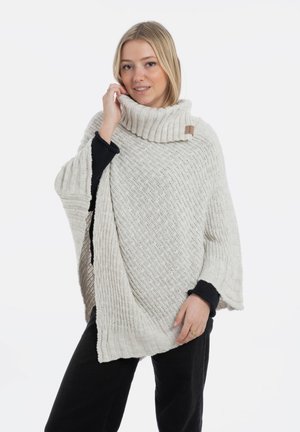 Knit Factory NICKY - Cape - beige