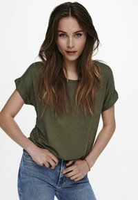 ONLY MOSTER O-NECK - Blouse - khaki