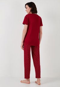 LELA SOFT TOUCH - Set lenjerie de noapte - bordeaux