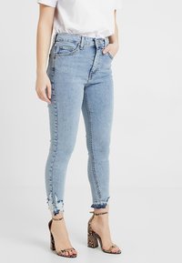 Topshop Petite Jeans Skinny Fit - light-blue denim