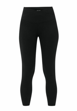 Sweaty Betty, ALL DAY 7/8 WRAP WAIST LEGGINGS - Tights - black
