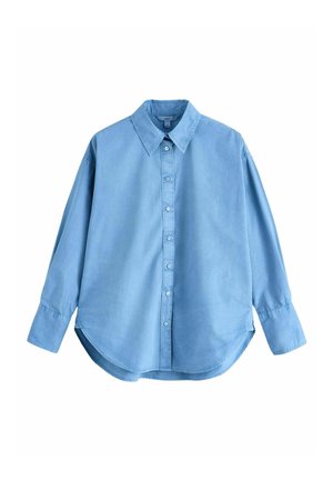 REGULAR FIT - WASHED - Hemdbluse - blue