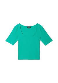 BONOBO Jeans AUS UMWELTFREUNDLICHEM - Camiseta básica - vert turquoise