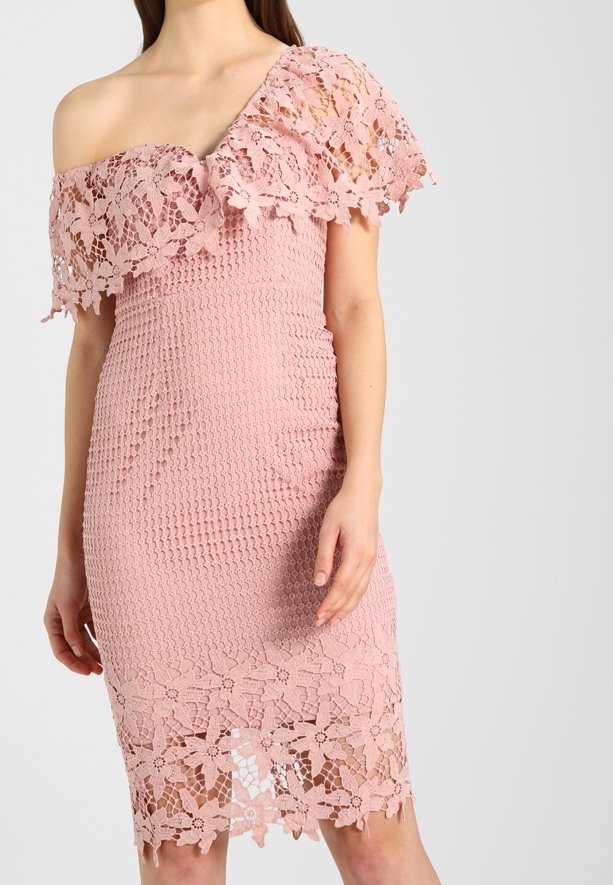 Love Triangle Robe fourreau - light pink