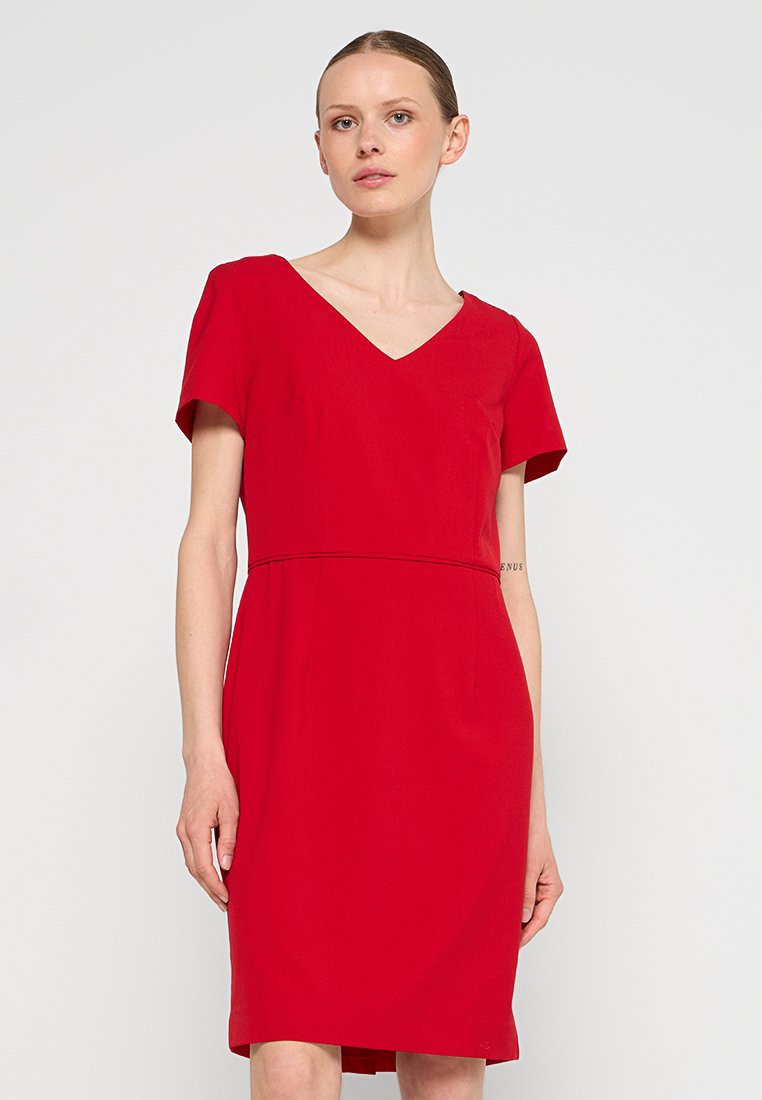 Apart Etui-jurk rood