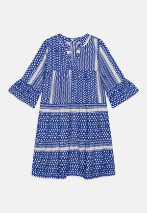 KOGALBERTE DRESS - Jurk - cloud dancer/dazzling blue