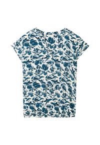 Niet geselecteerd, blue abstract floral design