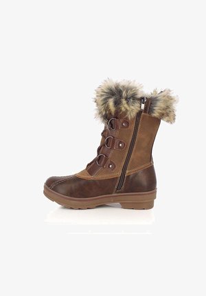 Kimberfeel MI-MOLLET FOURRÉES CAMILLE - Bottes de neige - marron