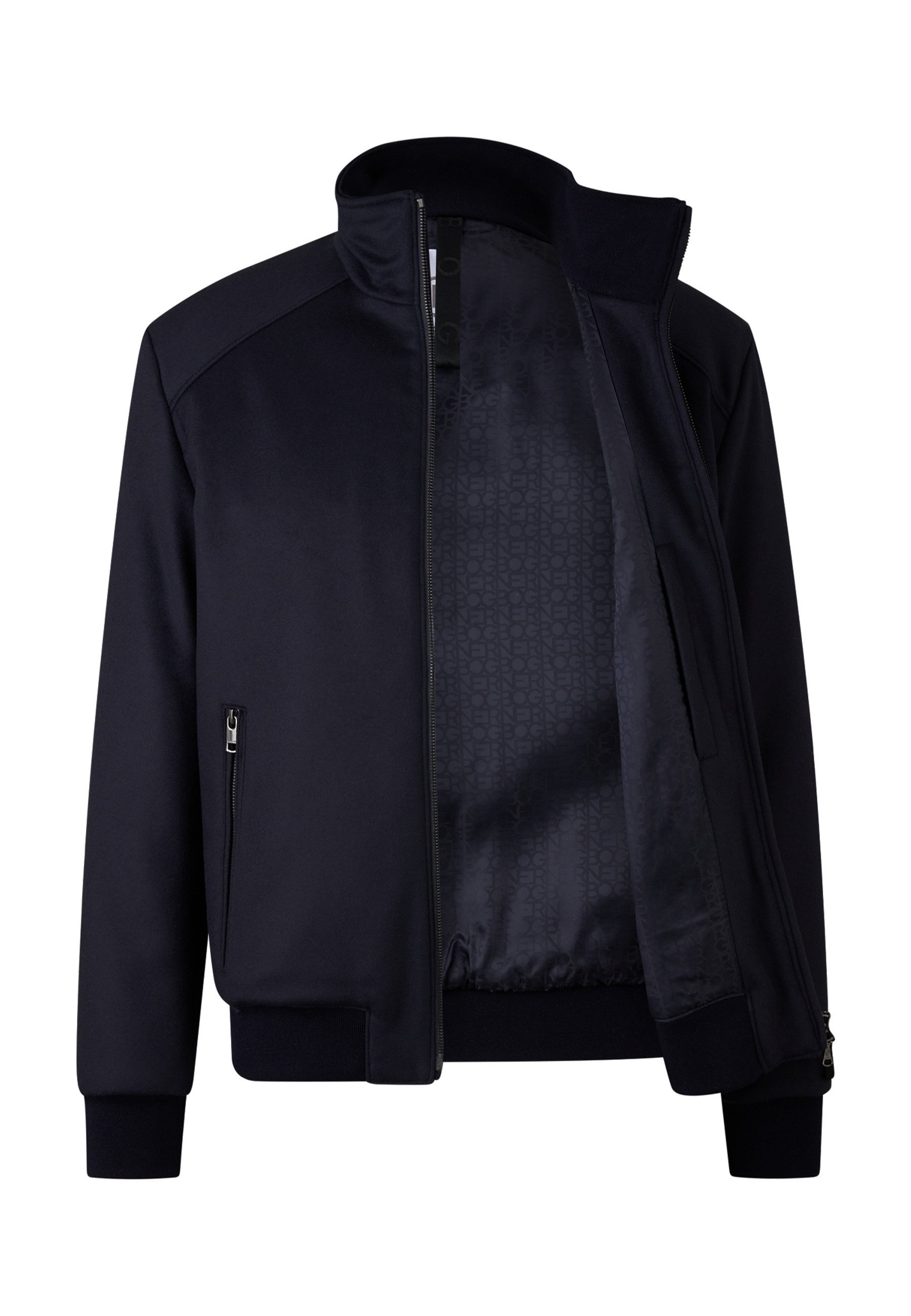 Hackett London HS HYBRID QUILT FZ - Light jacket - navy/dark