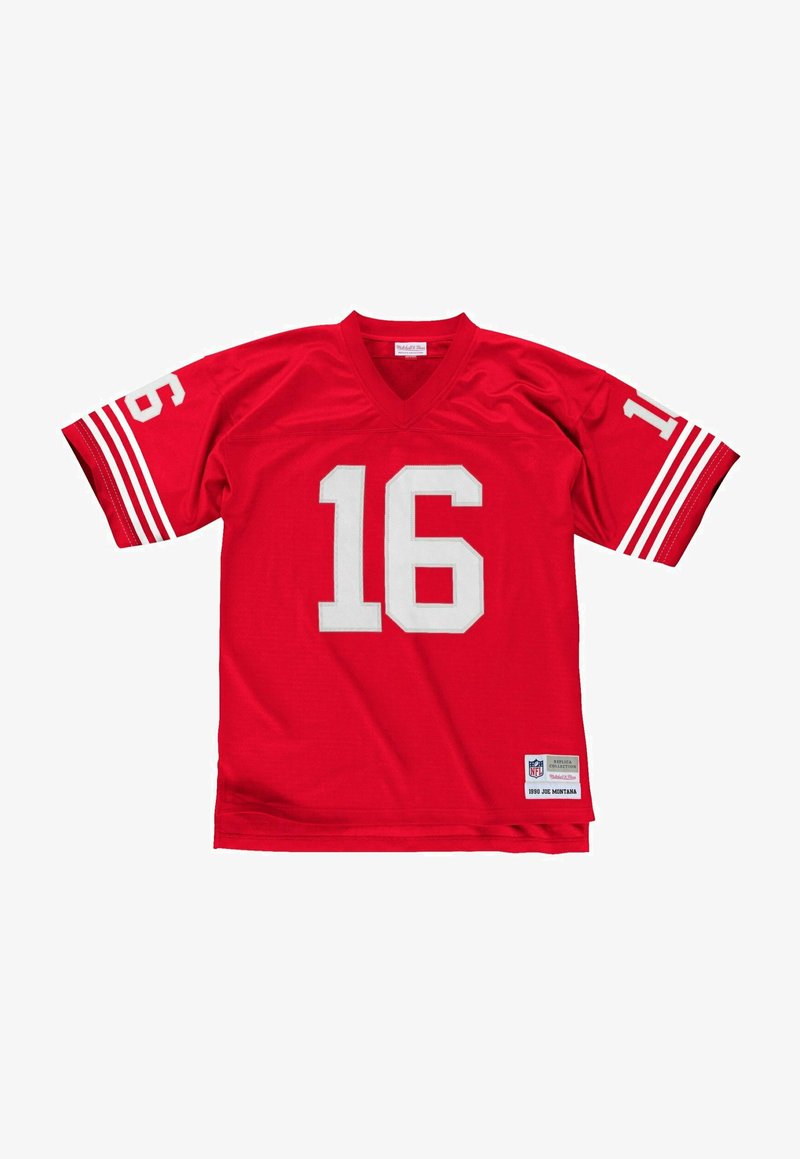 Mitchell & Ness NFL SAN FRANCISCO JOE MONTANA - Fußball-Trikot - red