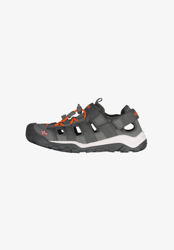 KIDS KRISTIANSAND XT UNISEX – Trekkingsandale – anthracite orange
