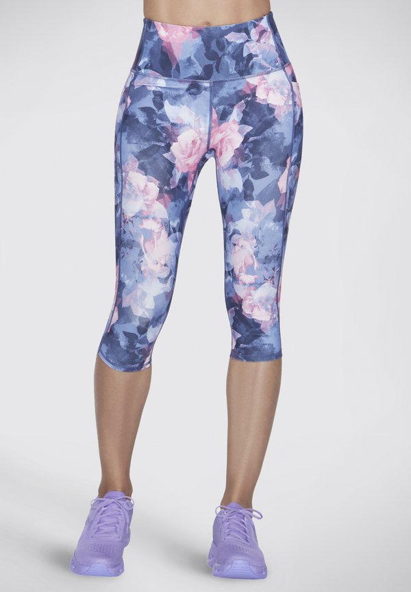 GOWALK HW SUMMER CAPRI - Leggings - Hosen - blau   hellrosa