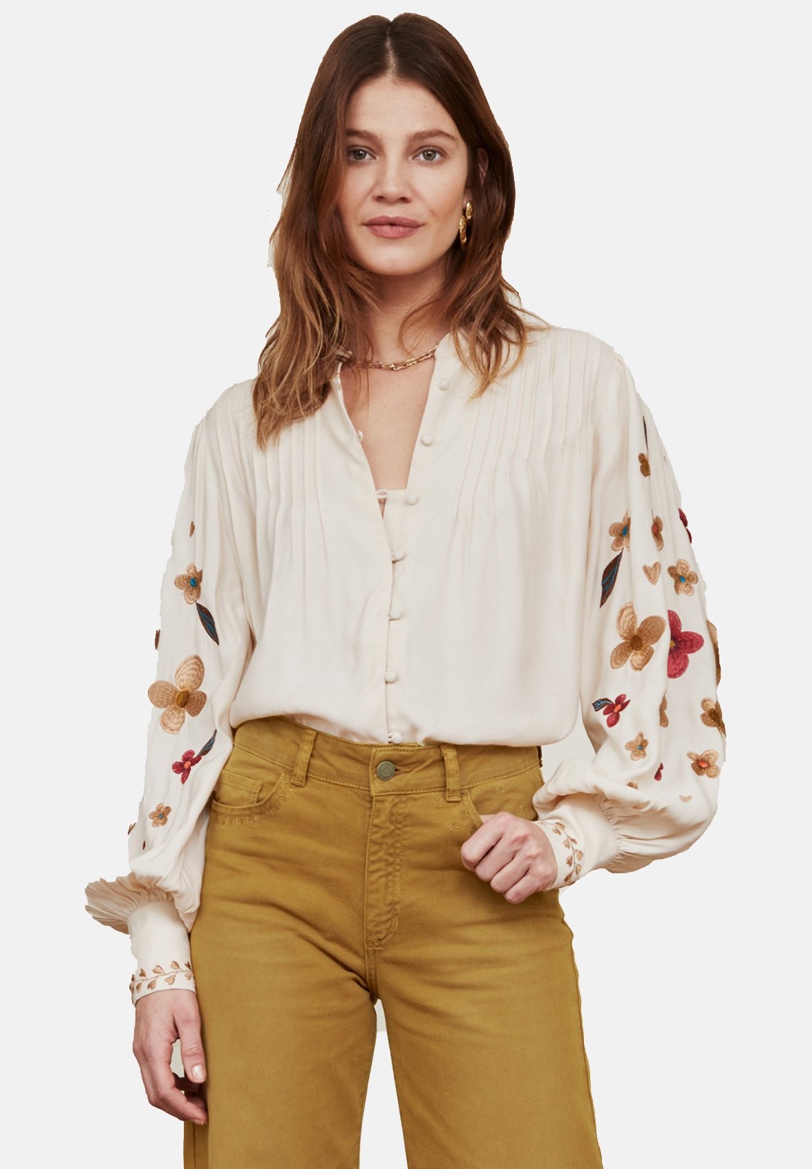 Fabienne Chapot HEIDI - Overhemdblouse - warm white/crème - Zalando.nl