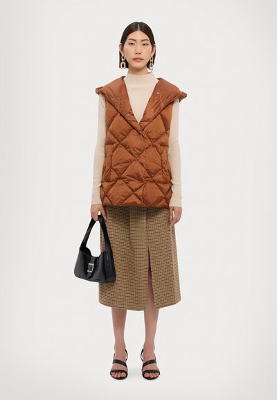 WEEKEND MaxMara DEBORAH - Puzdrová sukňa - cammello