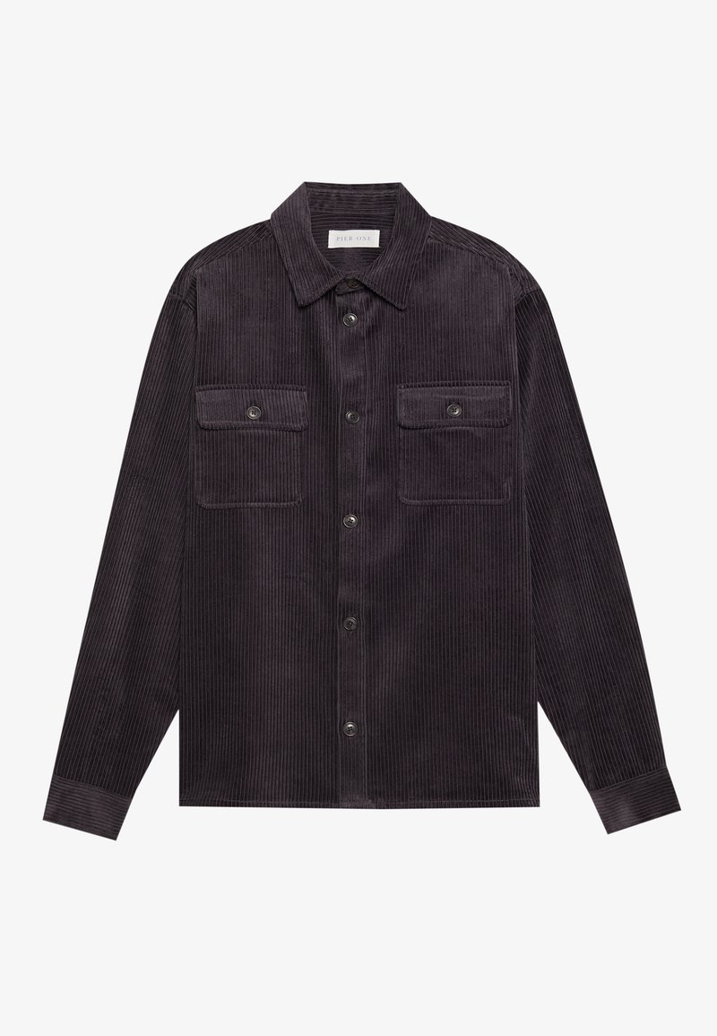 Pier One Overhemd grijs Pier One Overhemd grijs