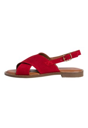 Riemensandalette - red