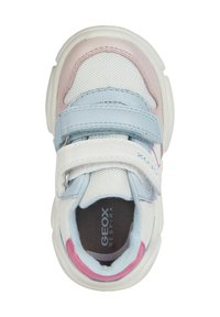 Geox Bébé Fille B Ciufciuf Girl A - Baskets Respirantes Et Confortables Avec Fermeture Velcro