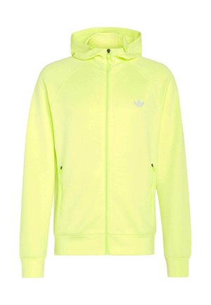 adidas Originals, ADIDAS ORIGINALS TREFOIL ESSENTIALS SPACER FULLZIP HOODIE - Sudadera con cremallera - frozen lemon