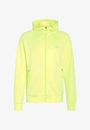 adidas Originals, ADIDAS ORIGINALS TREFOIL ESSENTIALS SPACER FULLZIP HOODIE - Sweat zippé - frozen lemon