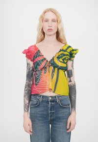 Paolina Russo BABBY DOLL  - Top - neon sunset