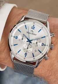 Mats Meier Chronograph - silber farbend