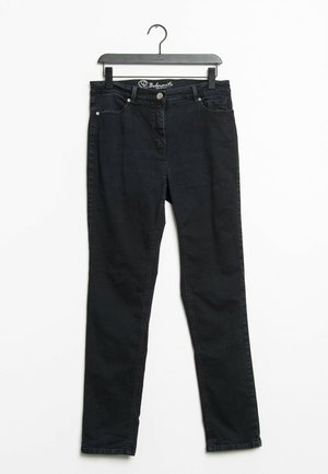 Straight leg jeans - black