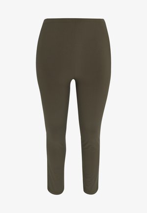 YOEK SLIM FIT - Broek - green