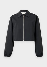 TECH ZIP THROUGH SHORT JACKET - Summer jacket - black
