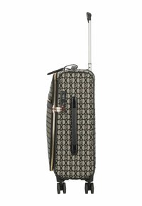 LIU JO 4 ROLLEN - Luggage - jacquard nero